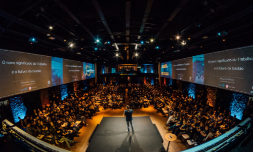 Billede fra konference