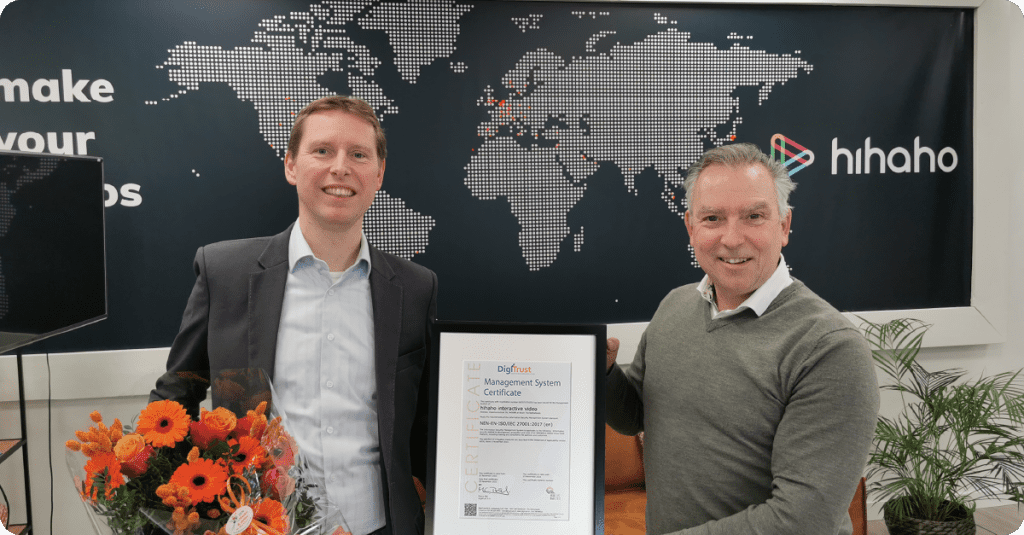 hihaho overhandiging certificate viducon