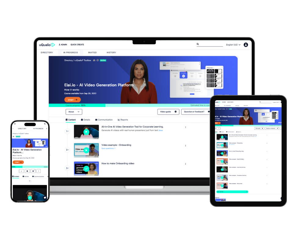 Elai video on uQualio
