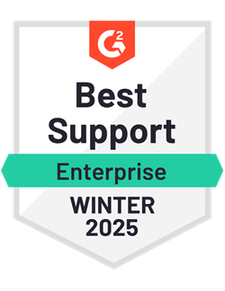 Vevox review badge
