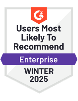 Vevox review badge