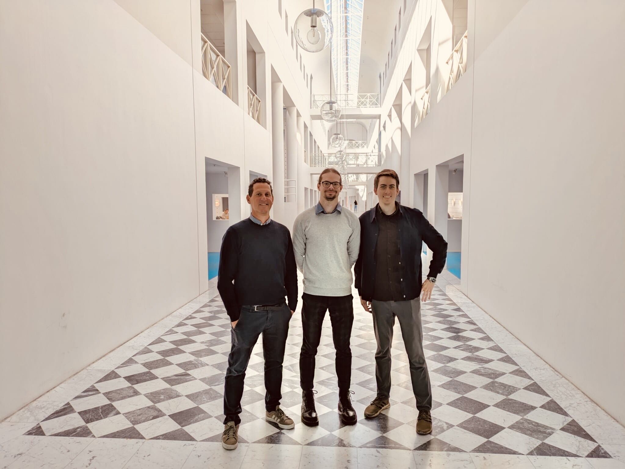 Viducons Panopto eksperter Yaron Schwartz, Mads Wivel-Snejbjerg og Christian Juul Jensen