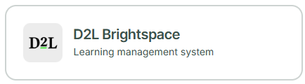 D2L Brightspace