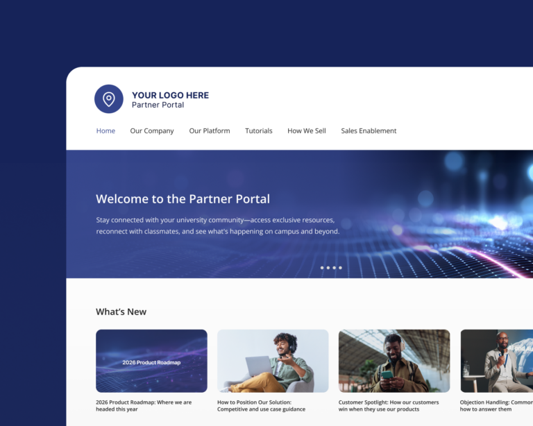 Panopto Connect content pages and carousels