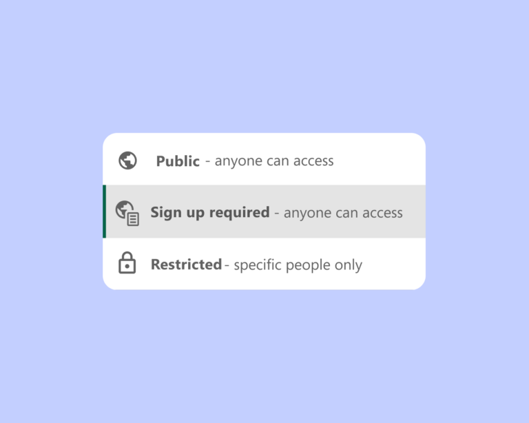 Panopto Connect permissions