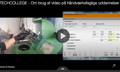 Techcollege – video på håndværksfaglige uddannelser